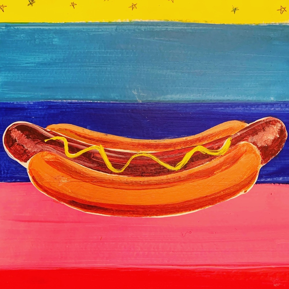 🌈 🌭 painting